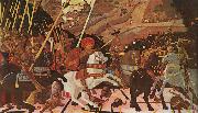 Paolo Ucello Niccolo Mauruzi da Tolentino at The Battle of San Romano Spain oil painting artist